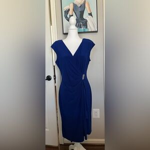 American Living Royal Blue Dress with Embellishment